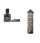 WILLIAMS Medieval Madness Pinball UPPER LEFT TOWER CASTLE #31-2827 & MOAT BASE #03-9814-2 - NOS - FREE SHIPPING