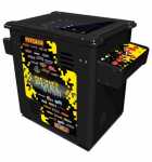 NAMCO PAC-MAN PIXEL BASH Arcade Machine Game BLACK or WOODGRAIN CABINET COCKTAIL TABLE for sale 