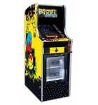 NAMCO PAC-MAN PIXEL BASH Arcade Machine Game BLACK or WOODGRAIN CABINET COCKTAIL TABLE for sale 
