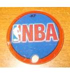 NBA Authentic Pinball Promotional Key Fob Keychain Plastic - Stern