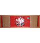 NEO GEO SYSTEM Arcade Machine Game Overhead Marquee Header PLEXIGLASS for sale #56 by SNK 
