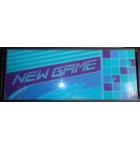 NEW GAME Arcade Machine Game Overhead Marquee Header for sale #H120 - NEW/OLD STOCK 