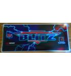 NFL BLITZ Arcade Machine Game Overhead Marquee Header for sale 