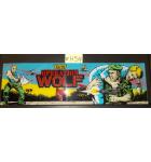 OPERATION WOLF Arcade Machine Game Overhead Header Marquee #H54 for sale by TAITO  