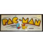 PAC-MAN Arcade Machine Game Overhead Header for sale by MIDWAY 