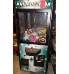 PHILADELPHIA PLUSH Crane Arcade Game Machine for sale