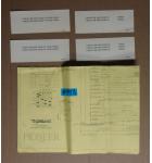 PIONEER Pinball Machine Game SCHEMATIC & MORE #948 for sale  