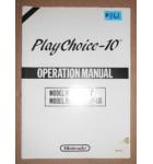 PLAYCHOICE-10 Arcade Machine Game OPERATION MANUAL with SCHEMATICS #1161 for sale  