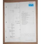 POMPEII Pinball Machine Game SCHEMATICS #1163 for sale  