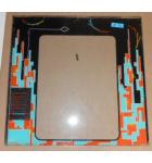 QIX Arcade Machine Game GLASS Marquee Bezel Artwork Graphic #1190 for sale 