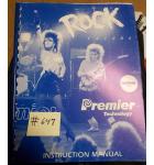ROCK ENCORE Pinball Machine Game Instruction Manual #647 for sale - GOTTLIEB 