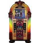 ROCK-OLA Nostalgic Bubbler 19" Touchscreen Jukebox Music Center for sale