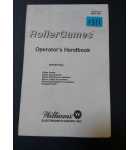 ROLLERGAMES Pinball OPERATOR'S HANDBOOK #1311 for sale