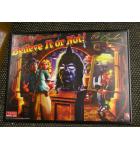 Ripley's Believe It Or Not Pinball Machine Game Translite Backbox Artwork - Framed - Signed by Pat Lawlor - Stern - for sale