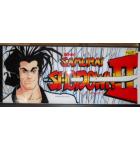 SAMURAI SHODOWN Arcade Machine Game Overhead Marquee Header #G78 for sale by SNK  