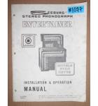 SEEBURG ENTERTAINER Jukebox INSTALLATION & OPERATION MANUAL #1077 for sale 