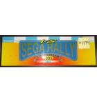 SEGA RALLY CHAMPIONSHIP Arcade Machine Game Overhead Marquee Header for sale #H99  