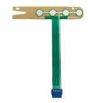 SEGA STERN Pinball Machine 4 Position Membrane Switch #181-5001-00 (7462)