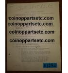 SET SHOT BASKETBALL Arcade Machine Game PAPERWORK #1282 for sale