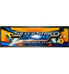 SILVER STRIKE BOWLER'S CLUB 2009 Arcade Game Machine Vinyl HEADER #G102 for sale by IT 