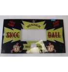SKEE-BALL Arcade Machine Game Plexiglass Backglass Backbox Artwork #5650 for sale