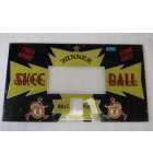 SKEE-BALL Arcade Machine Game Plexiglass Backglass Backbox Artwork #5655 for sale