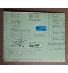 SKY JUMP Pinball Machine Game SCHEMATIC #962 for sale
