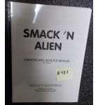 SMACK 'N ALIEN Redemption Arcade Machine Game Owner's and Service Manual #483 for sale - ICE
