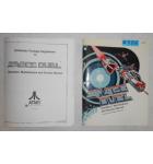SPACE DUEL Arcade Machine Game OPERATION, MAINTENANCE and SERVICE MANUAL with ILLUSTRATED PARTS LISTS & SCHEMATICS #788 for sale 