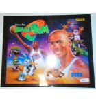 SPACE JAM Pinball Machine Game Translite Backbox Artwork #W17 for sale 