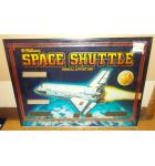 SPACE SHUTTLE Pinball Machine Game Backglass Backbox Artwork - #SS2 by WILLIAMS 