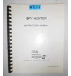 SPY HUNTER Arcade Machine Game INSTRUCTION MANUAL #837 for sale  