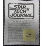 STAR TECH JOURNAL VOLUME 4 NUMBER 12 FEBRUARY 1983 Technical Monthly Publication #25 