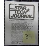 STAR TECH JOURNAL VOLUME 4 NUMBER 4 JUNE 1982 Technical Monthly Publication #34