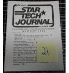 STAR TECH JOURNAL VOLUME 4 NUMBER 6 AUGUST 1982 Technical Monthly Publication #21 