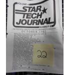 STAR TECH JOURNAL VOLUME 4 NUMBER 8 OCTOBER 1982 Technical Monthly Publication #22