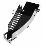 STERN BATMAN Pinball CENTER METAL RAMP w FLAPS #510-5070-01 (5125) 