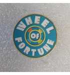 STERN WHEEL OF FORTUNE Original Pinball Machine Promotional Key Fob Keychain Plastic  