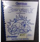 STREET FIGHTER II CHAMPION EDITION Pinball Machine Game Instruction Manual #509 for sale - GOTTLIEB  