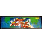 STREET FIGHTER II TURBO Arcade Machine Game Overhead Marquee Header for sale #SF80 by CAPCOM 