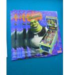 SHREK Pinball Machine Game Original Sales Promotional Flyer