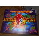 STRIKER XTREME Pinball Machine Game Translite Backbox Artwork