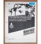 THE EMPIRE STRIKES BACK Arcade Machine Game INSTRUCTIONS to CONVERT STAR WARS MANUAL #1130 for sale 