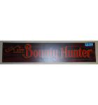 THE LAST BOUNTY HUNTER Arcade Machine Game FLEXIBLE Overhead Marquee Header #386 for sale 