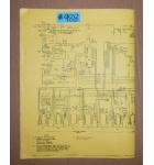 THE SIX MILLION DOLLAR MAN Pinball Machine Game SCHEMATICS #988 for sale 