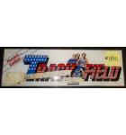 TRACK & FIELD Arcade Machine Game Overhead Marquee Header for sale by KONAMI #H90 