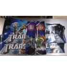TRANSFORMERS DECEPTICON VIOLET LE Pinball Machine Game Cabinet Art 4 piece Decal Set by Stern 