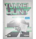 TUNNEL HUNT Arcade Machine Game SERVICE MANUAL with SCHEMATICS #871 for sale  