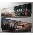 The Hobbit Limited Edition Pinball Machine Game ULTRA THICK, HIGH GLOSS RAD CAL Decal Set LEFT & RIGHT side for sale