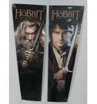 The Hobbit Pinball Machine Game Backbox Head Side Decal Set